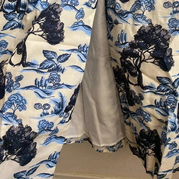 🆕Senlis Women Valentine Button Front Mulvari Floral Puff Sleeve Maxi Dress XS🆕 - Picture 10 of 16